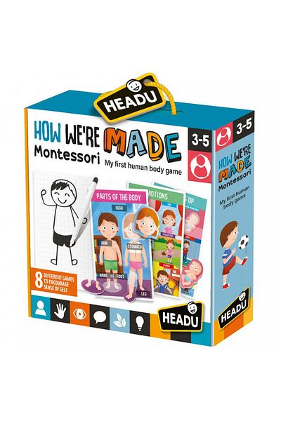 Headu Montessori - Sa Invatam Partile Corpului