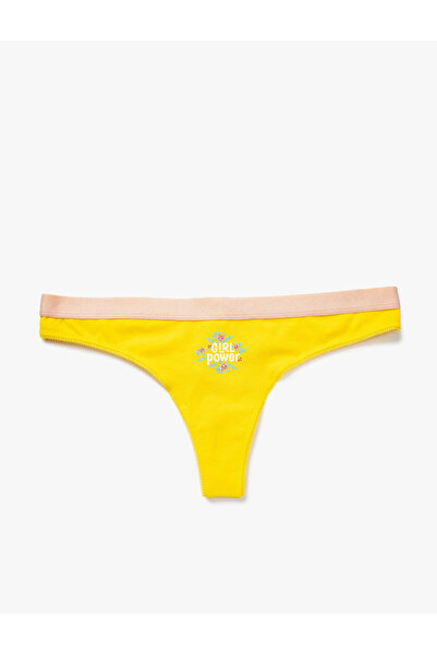 Koton Chiloți de bază cu șnur imprimat din bumbac