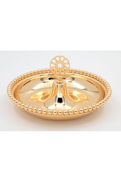 Dania Multipurpose Metal Holder Gold 26x26x5cm