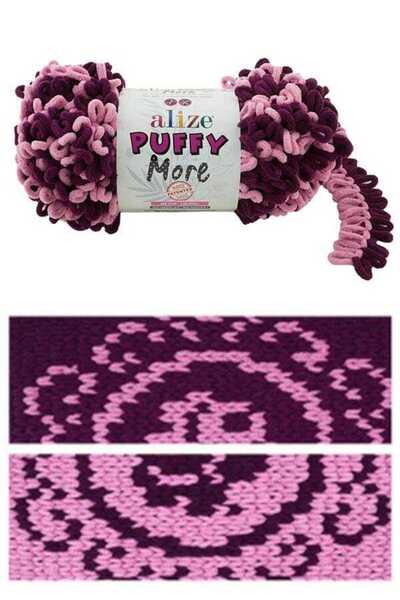 Alize قطعتان من خيوط الحياكة اليدوية المنتفخة (2 × 150 جرام) 6278