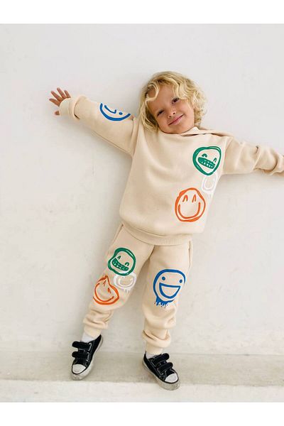 vera kids Παιδικό σετ με κουκούλα