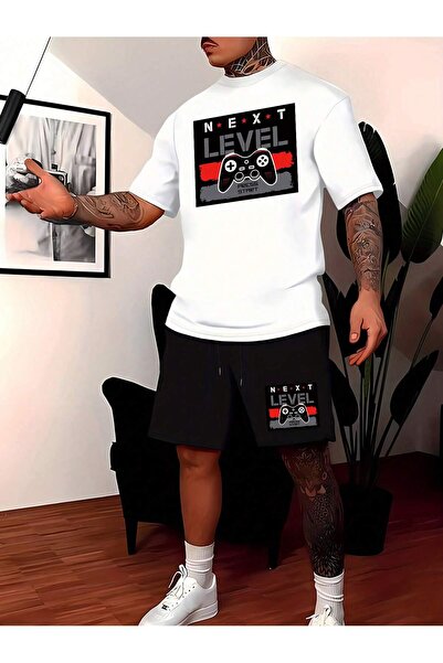 LUNAVISTA Next Printed Unisex Oversize Tracksuit Set