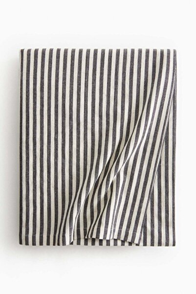 H&M Striped cotton tablecloth