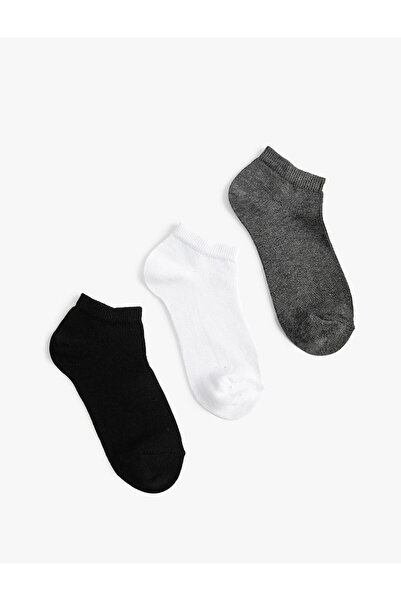 Koton Комплект от 3 чорапи Basic Booties