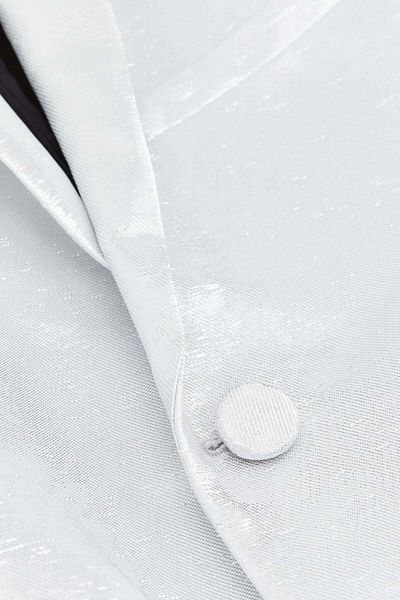 H&M Shimmering metallic suit jacket