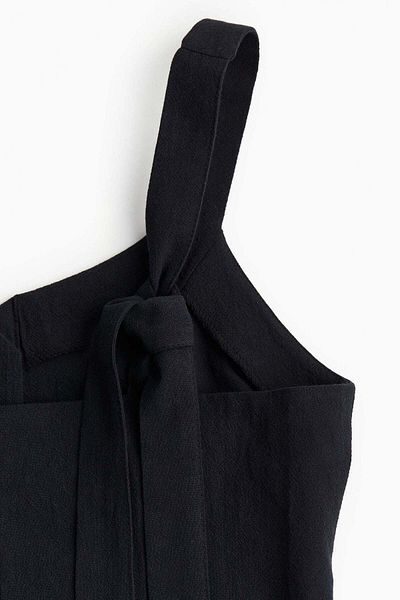 H&M Button-front cotton dress