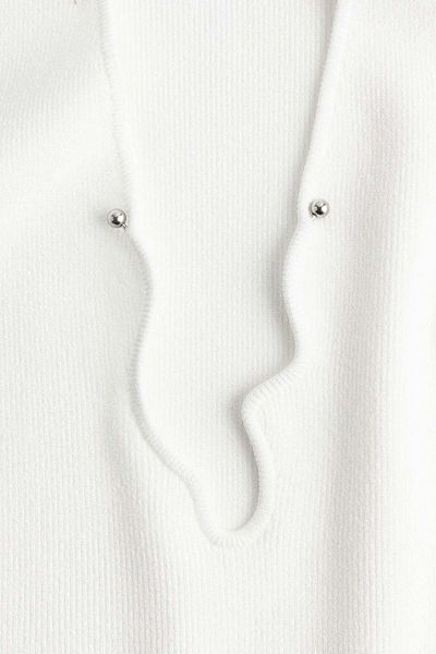 H&M Asymmetric-neck vest top