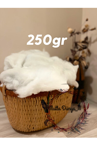 MUTLUDÜNYAM Silikon elyaf yastık,yorgan amigurumi oyuncak dolgusunda kullanma...