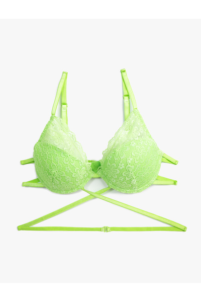 Koton Spitzen-BH mit Kreuzschnürung