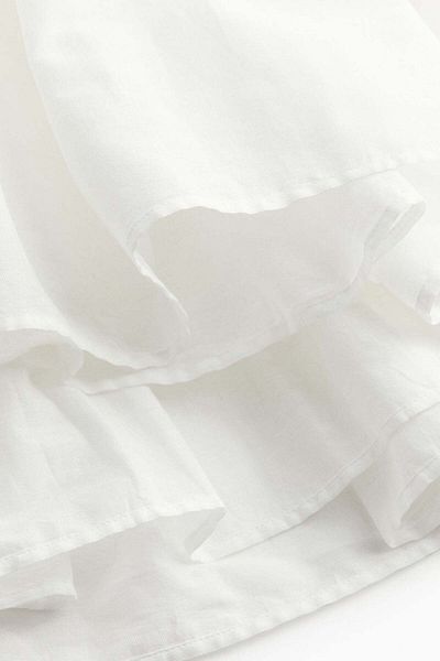 H&M Flared Cotton Mini Skirt