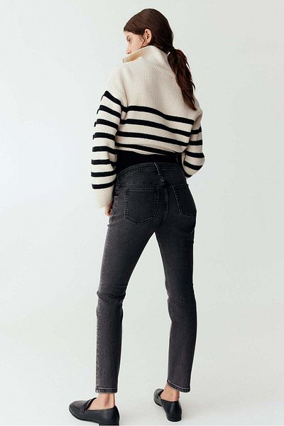 H&M MAMA Slim Ankle Jeans