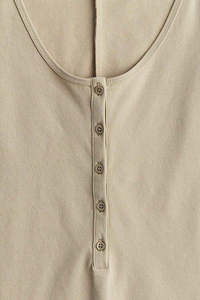 H&M Button-placket unitard