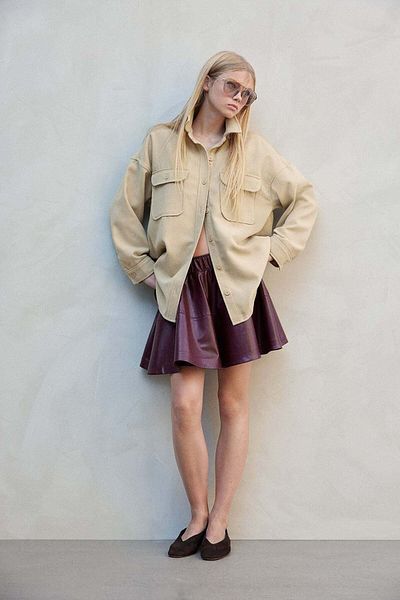H&M Oversized twill shirt