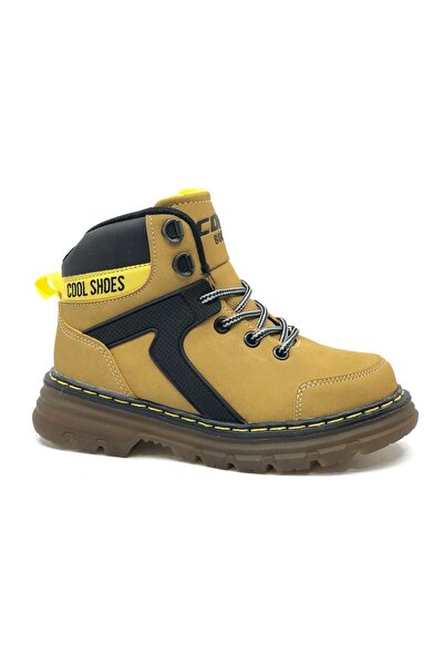 KOCAMANLAR Cool Cane Ortopedik Kaymaz Taban Unisex Çocuk Bot SARI