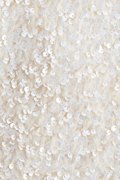 H&M Sequined deep-back dress