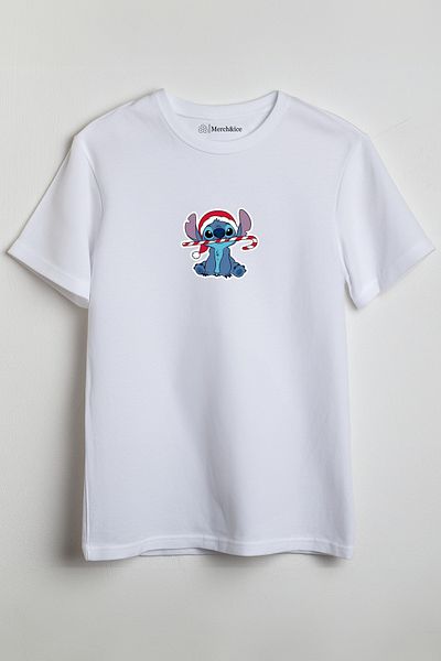 SM Satranç Medya Πρωτοχρονιάτικο μπλουζάκι Unisex με στάμπα με καπέλο με μπαστούνι