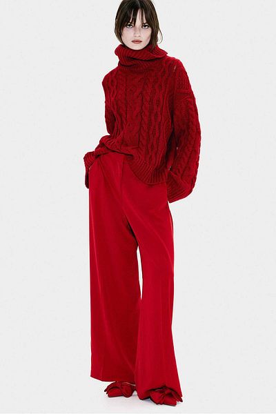 H&M Wide tailored trousers