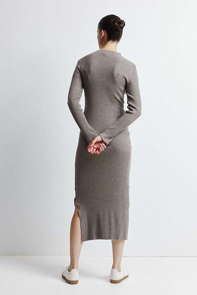 H&M MAMA Rib-knit turtleneck dress