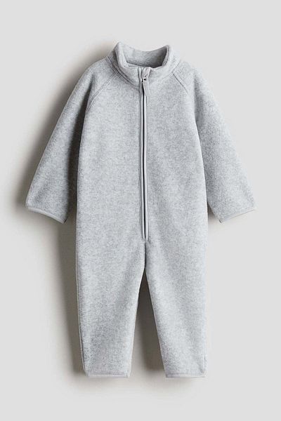 H&M Fleece pramsuit