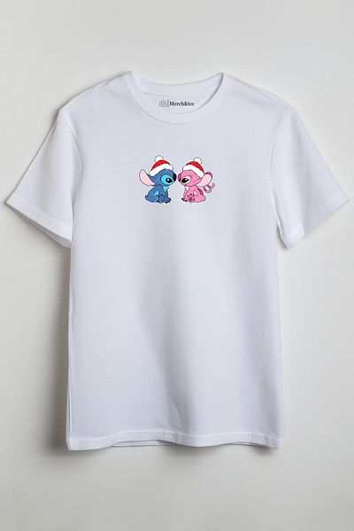 SM Satranç Medya Αγαπητό Unisex Χριστουγεννιάτικο T-Shirt με Χριστουγεννιάτικο Καπέλο - Στιτς