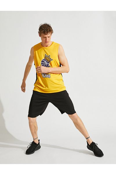 Koton Basketball Themed Printed Undershirt