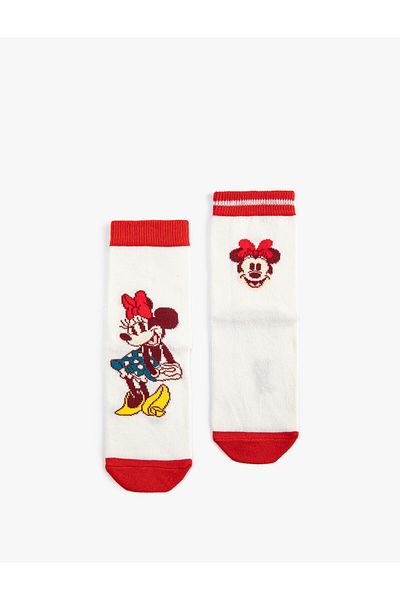Koton Licensed Minnie Mouse Sock Set of 2