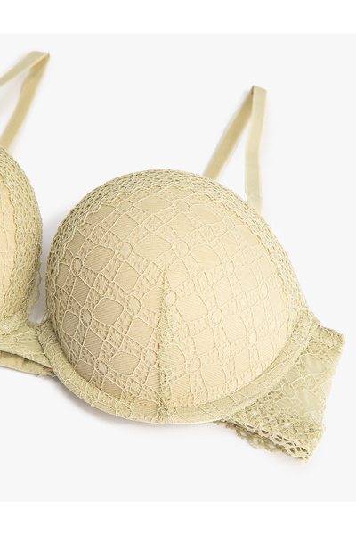 Koton Бюстгальтер на кісточках з підтримкою з мережива з додатковою підкладкою