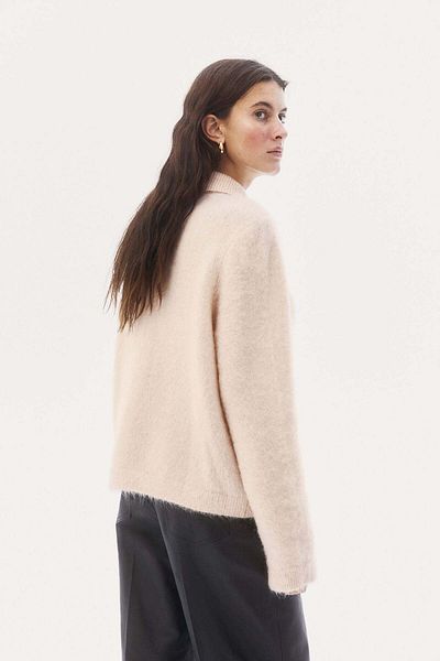 H&M Mohair-blend collared cardigan