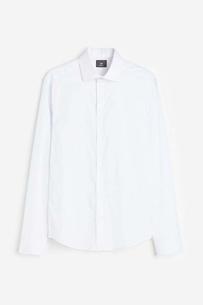 H&M Stretch Shirt Slim Fit