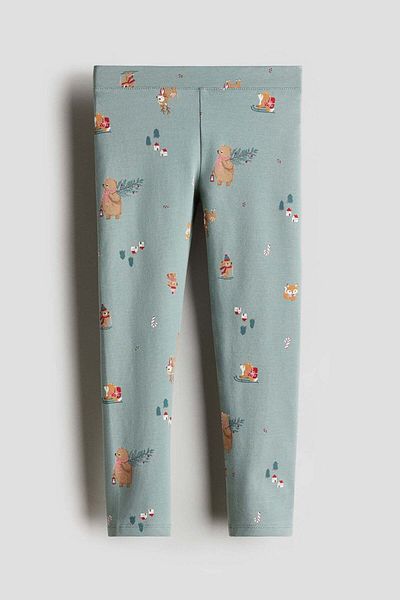 H&M Printed jersey leggings