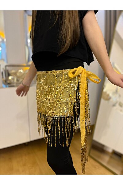 MESKSTORE Shakira Kemeri Oryantal Zumba Kemeri Pullu Dans Kemeri