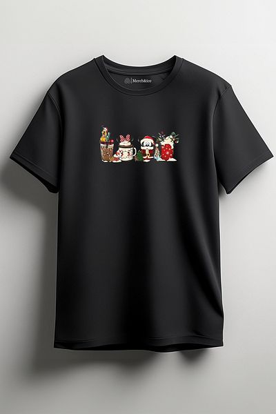 SM Satranç Medya Μπλουζάκι Unisex με στάμπα 4 τεμαχίων με θέμα την Πρωτοχρονιά