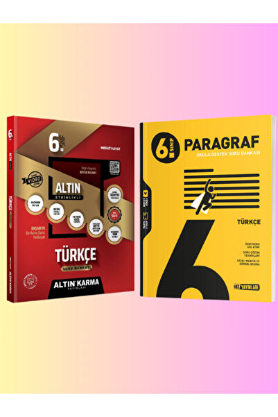 Altın Karma Yayınları Altın Karma Yayınları ALTIN ETKİNLİKLİ 6. SINIF + HIZ S...