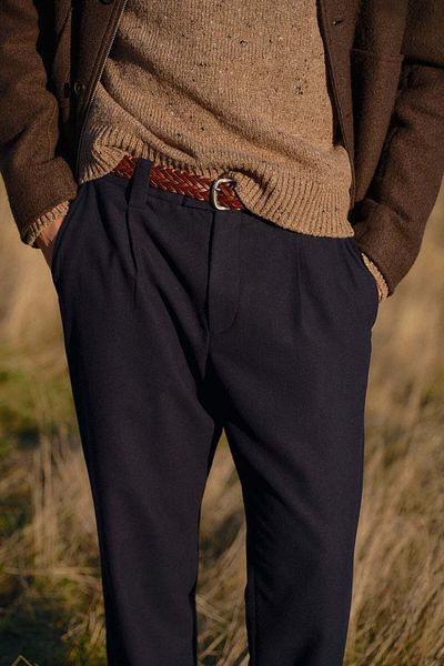 H&M Regular Fit Felted trousers