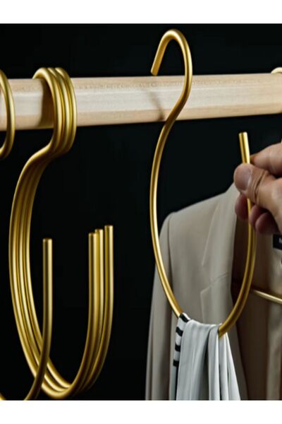 Genel Markalar Yuvarlak, Ucu Açık, Kemer, Şal, Şapka, Çanta Askısı, 5 Adet