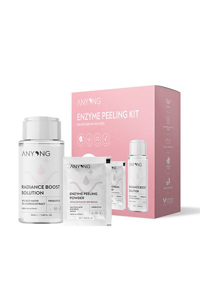 Anyong Enzyme Peeling Kit (Papain Enzyme, Salicylic Acid & Rice Water)