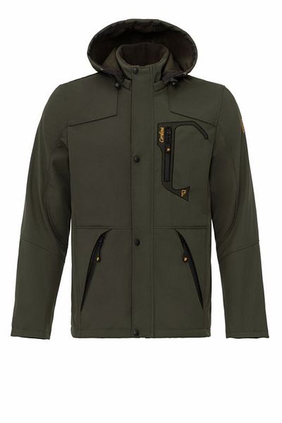 PRİFALDİ Ανδρικό παλτό Prifaldi Khaki Softshell - Αδιάβροχο και αντιανεμικό, με γούνα