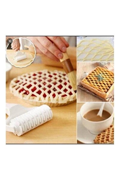 Epicsa أداة قطع العجين على شكل قفص كبيرة الحجم، أداة قطع تارت الروليت Fma03578