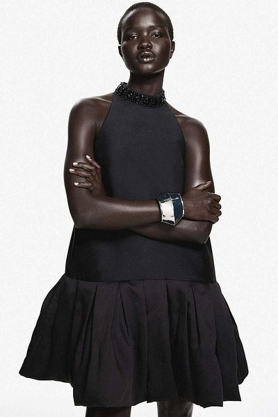 H&M Bubble-hem dress