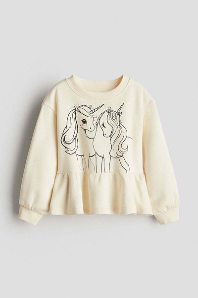 H&M Peplum sweatshirt
