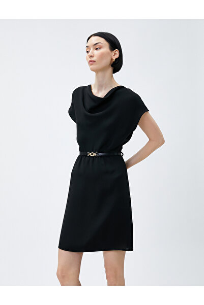 Koton Kadın Elbise Siyah 3sak80001uw