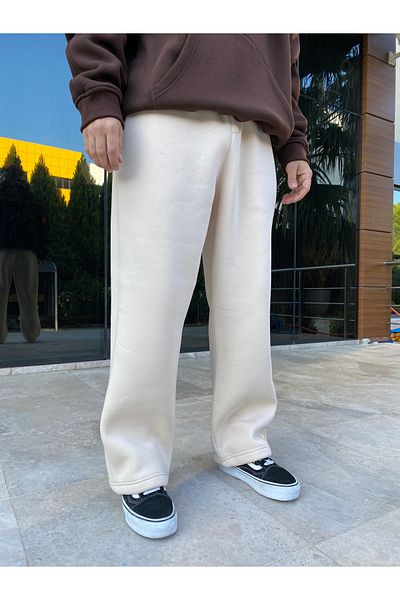 XPUPPETWEAR Premium Winter Oversize Sweatpants - Ρυθμιζόμενο πόδι - ΜΠΕΖ
