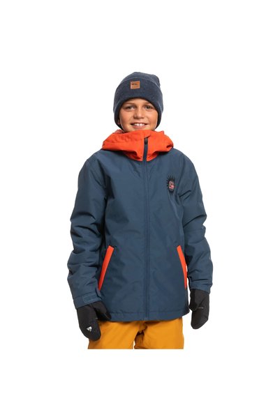 Quiksilver In The Hood Youth Unisex Çocuk Snowboard Ceketi UNISEX ÇOCUK SNOWBOARD CEKETİ