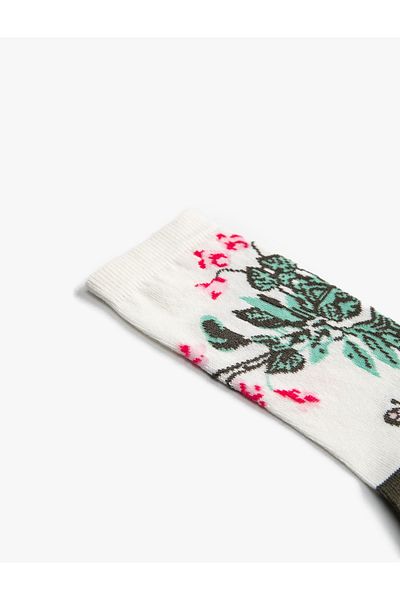 Koton Sosete Floral Socket