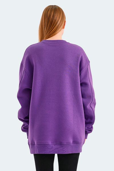 Slazenger Hanorac supradimensionat pentru damă Vadim violet