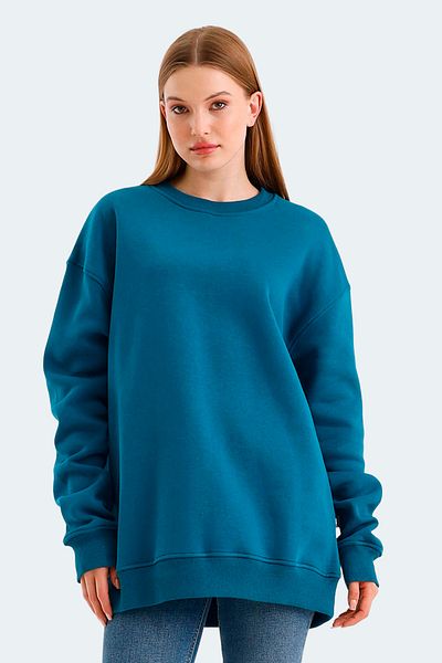 Slazenger Hanorac oversize pentru damă VADIM - Culoare benzină