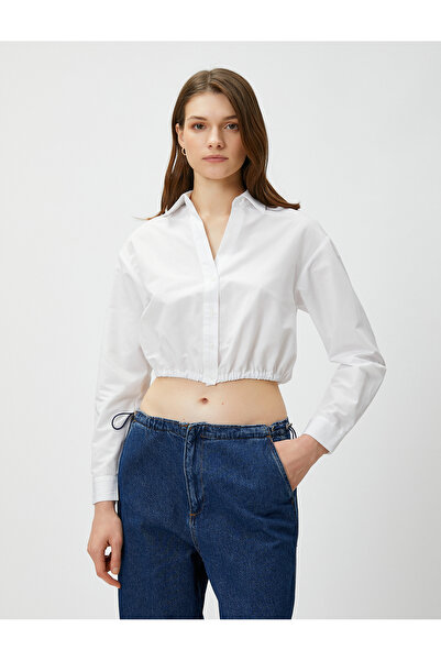 Koton Crop ing hátsó részletekkel és elasztikus derékkal