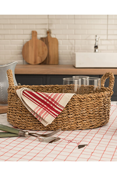 Madame Coco سلة خوص ليو متوسطة