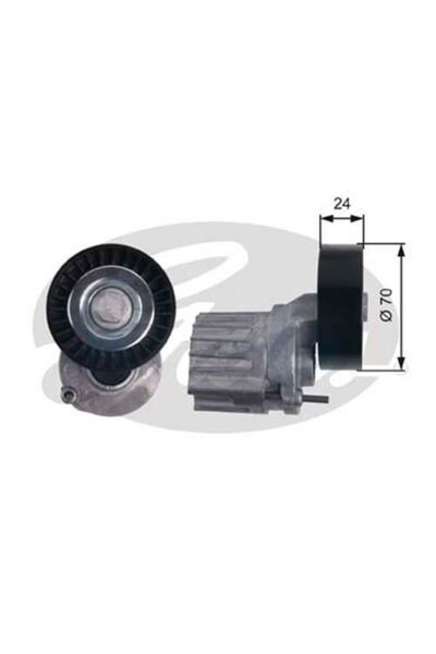 GATES T38427 V KAYIŞ GERGİ RULMANI GOLF VI POLO JETTA PASSAT CADD