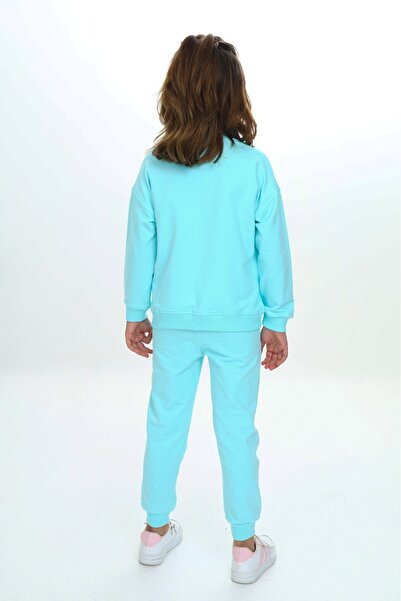 Toontoy Κοριτσίστικο κοστούμι αθλητικής φόρμας με τσέπη στο στήθος